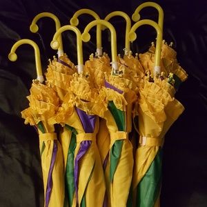 Mardi Gras parasols